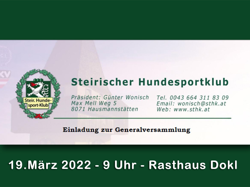 Generalversammlung 2022